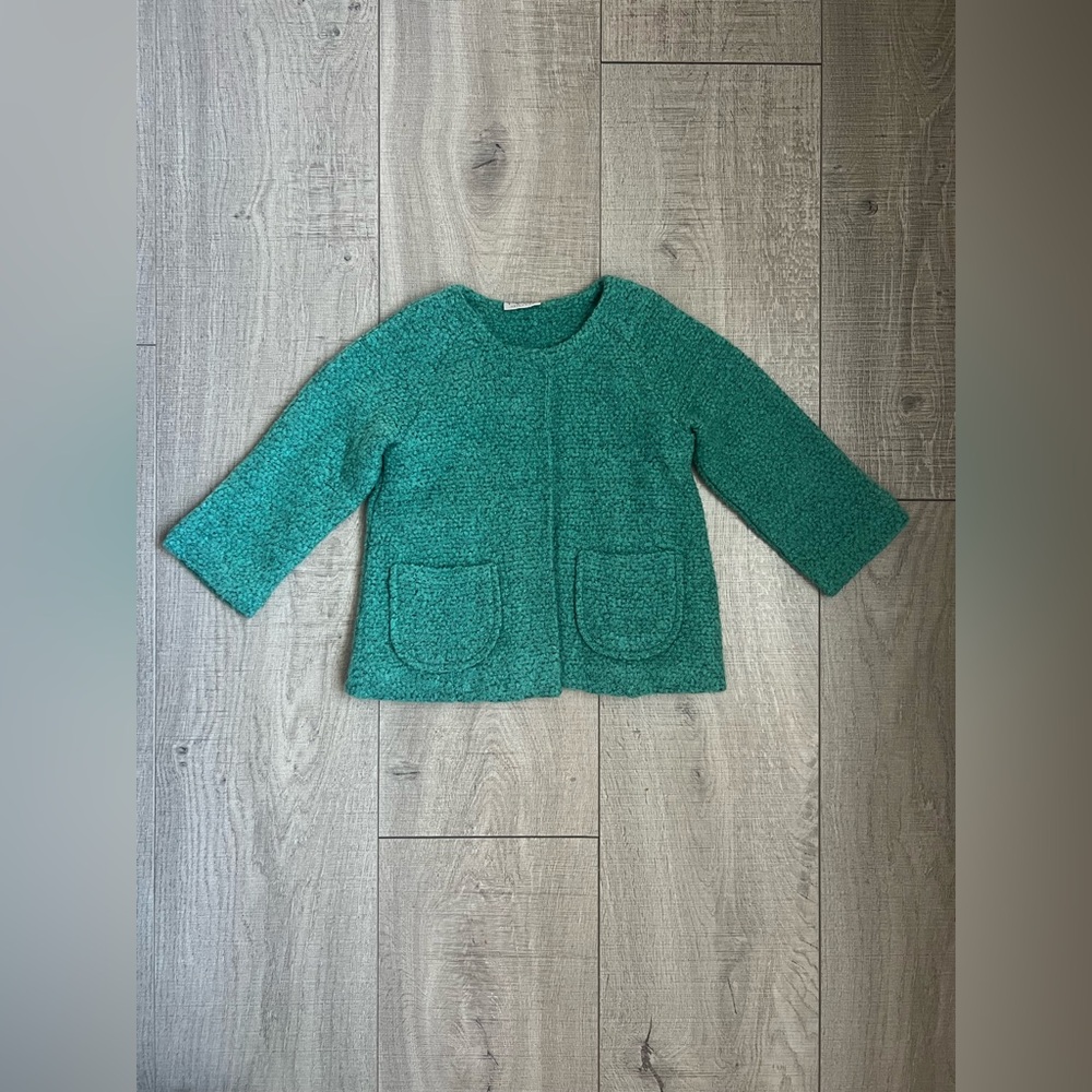 Next Toddler Girl Green Coat 3-4 Years